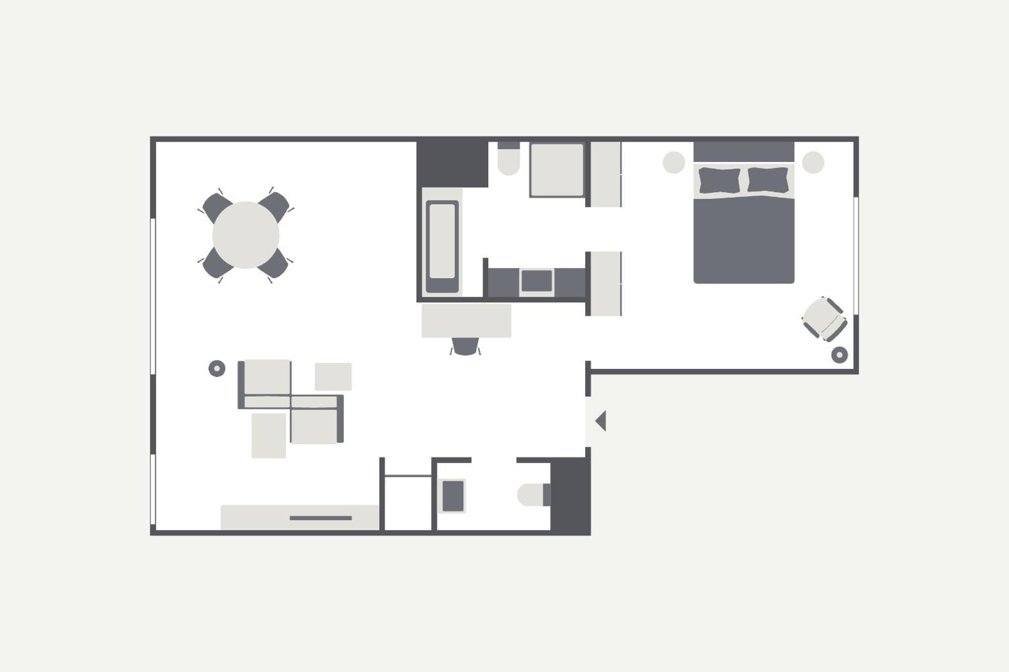 Ema House Hotel Suites Zürich Kamer foto
